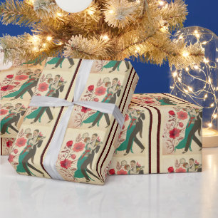 Carte Postale Wrapping Paper