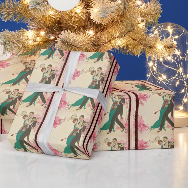 Carte Postale Wrapping Paper (Holidays)