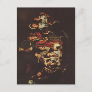 Carte Postale Wright, Joseph An Experiment on a Bird in an Air P