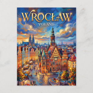 Carte Postale Wrocław Pologne