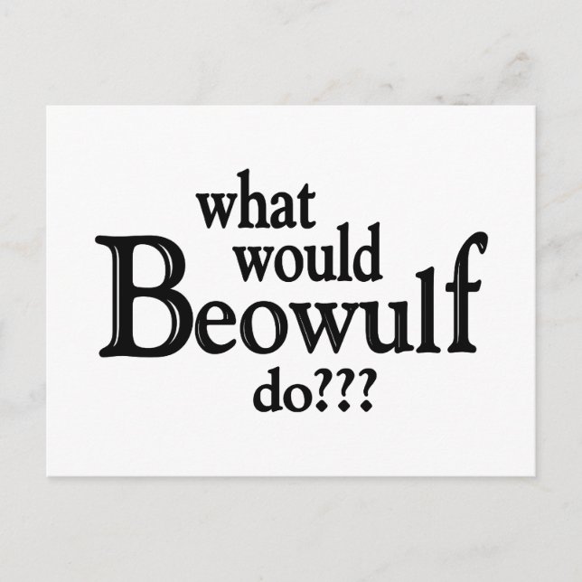 Carte Postale WWBD - Beowulf (Devant)
