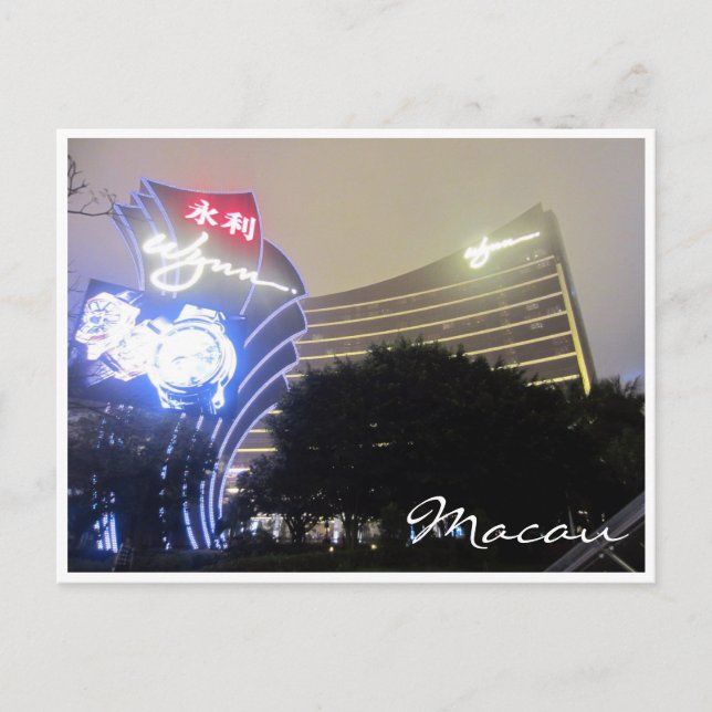 Carte Postale wynn macau (Devant)