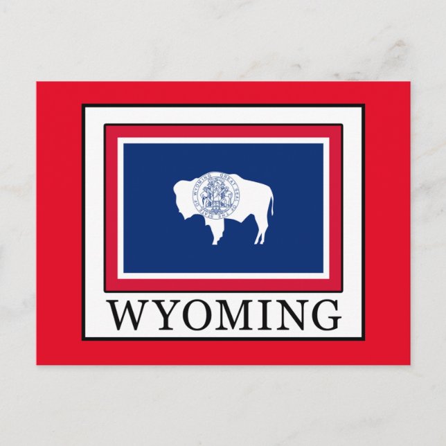 Carte Postale Wyoming (Devant)