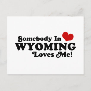 Carte Postale Wyoming