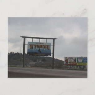 Carte postale Wyoming