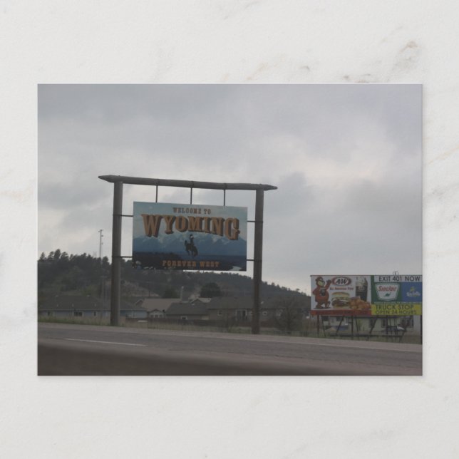 Carte postale Wyoming (Devant)
