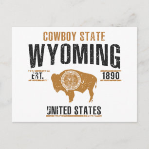 Carte Postale Wyoming