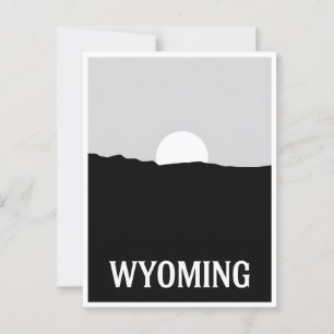 Carte postale Wyoming