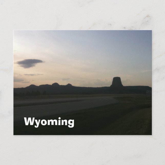 Carte Postale Wyoming (Devant)