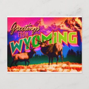 Carte postale Wyoming