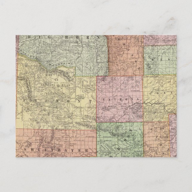 Carte Postale Wyoming 3 (Devant)