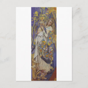 Carte Postale Wyspianski, Caritas (Vierge et Enfant), 1904 (1)