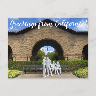 Carte Postale X.ITINERARIES : Salutations de California Postcard