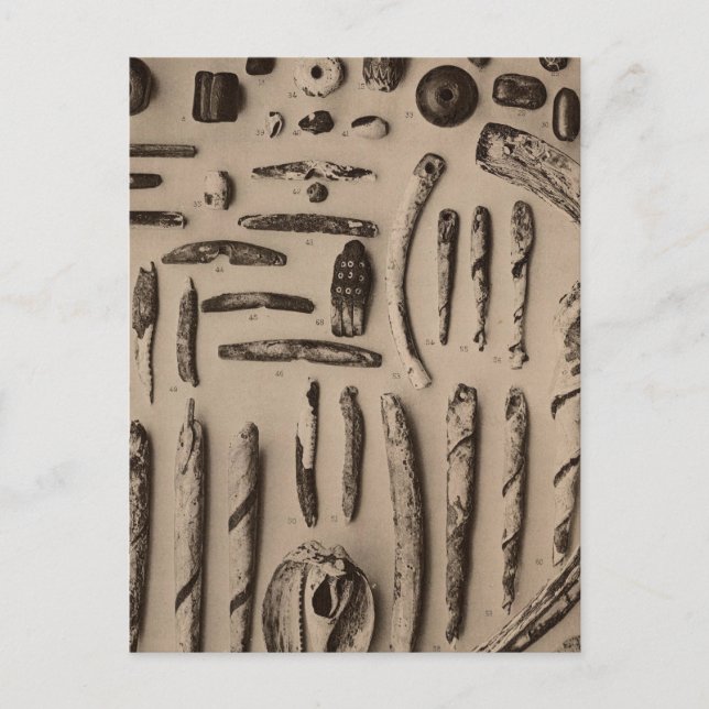 Carte Postale XIII Pierre, ornements en verre, So California (Devant)