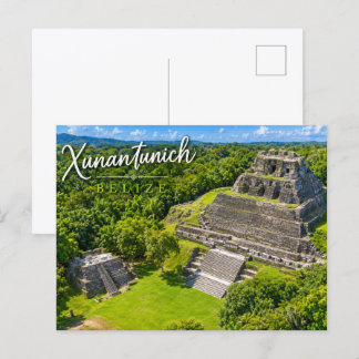 Carte Postale Xunantunich Belize site archéologique maya