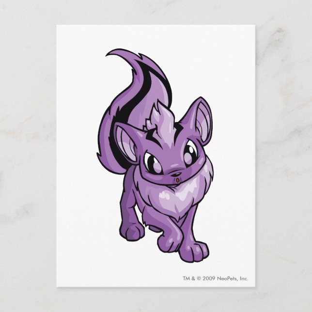 Carte Postale Xweetok Purple (Devant)