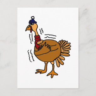 Carte Postale XX- Caricature de Turquie froide