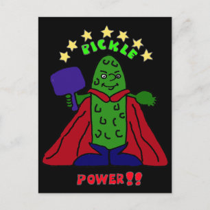 Carte Postale XX- Carton de Pickleball Superhero Pickleball Pick