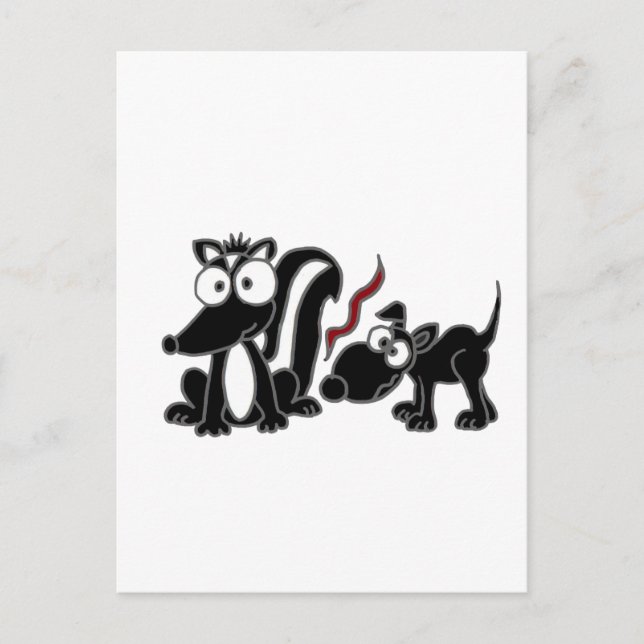 Carte Postale XX- Dessin sur le cul du chien (Devant)