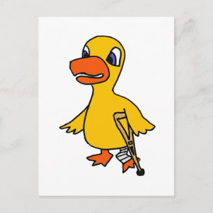 Carte Postale XX- Drôle Drôle Duck Cartoon
