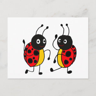 Carte Postale XX- Les Ladybugs dansants