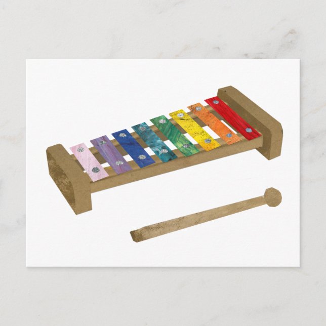 Carte Postale Xylophone (Devant)