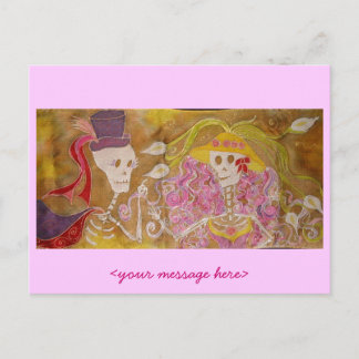 Carte Postale y'a de l'amour dans l'air 