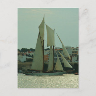 Carte Postale Yacht classique