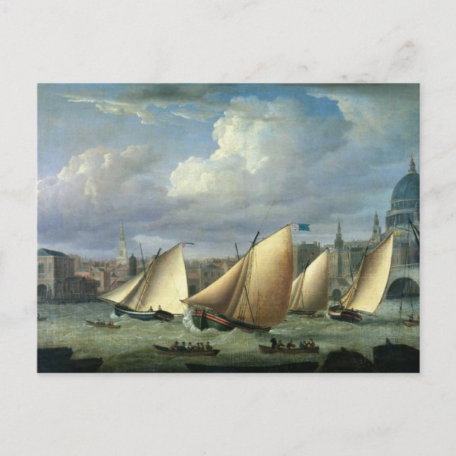 Carte Postale Yachts de la Flotte Cumberland à partir (Devant)