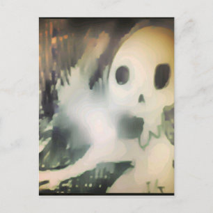 Carte Postale yaie alien venez en paix et ne vous méprenez pas 