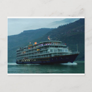 Carte Postale YANGTZE - Chine Vintage BATEAU CROISIÈRE