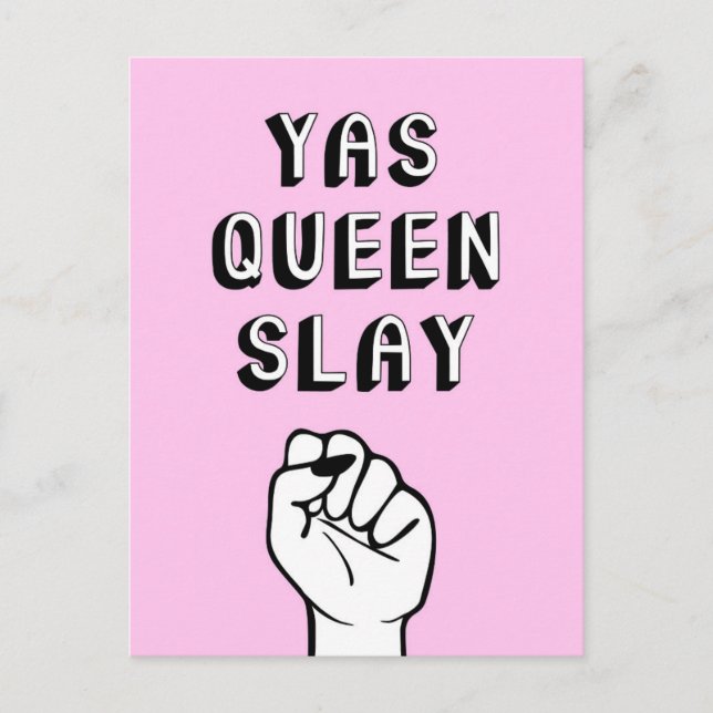 Carte Postale Yas Queen Slay (Devant)
