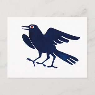 Carte Postale Yatagarasu symbole du Japon