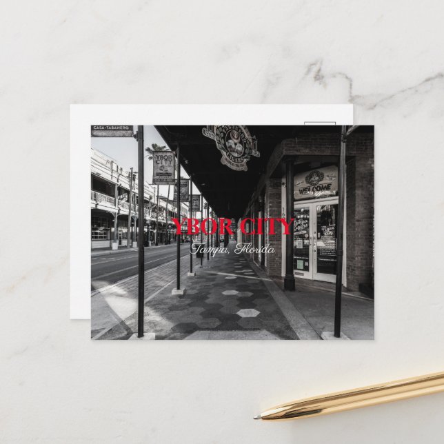 Carte Postale Ybor  (Devant/Arrière en situation)