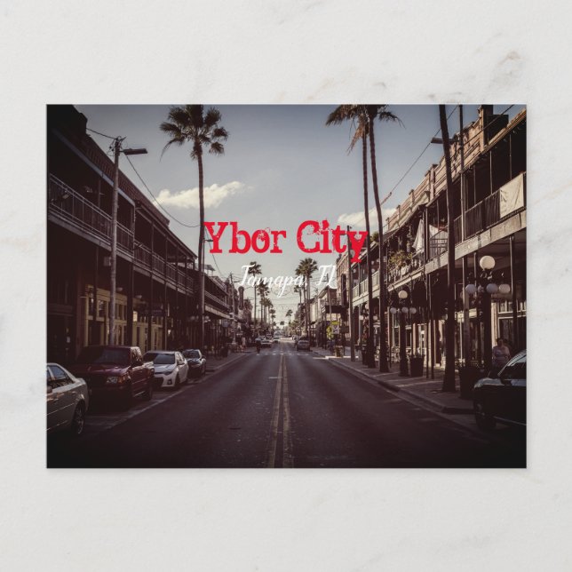 Carte Postale Ybor City, Tampa FLORIDA (Devant)