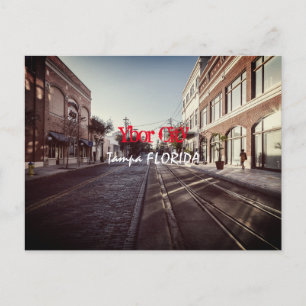 Carte Postale  Ybor City, Tampa FLORIDA 