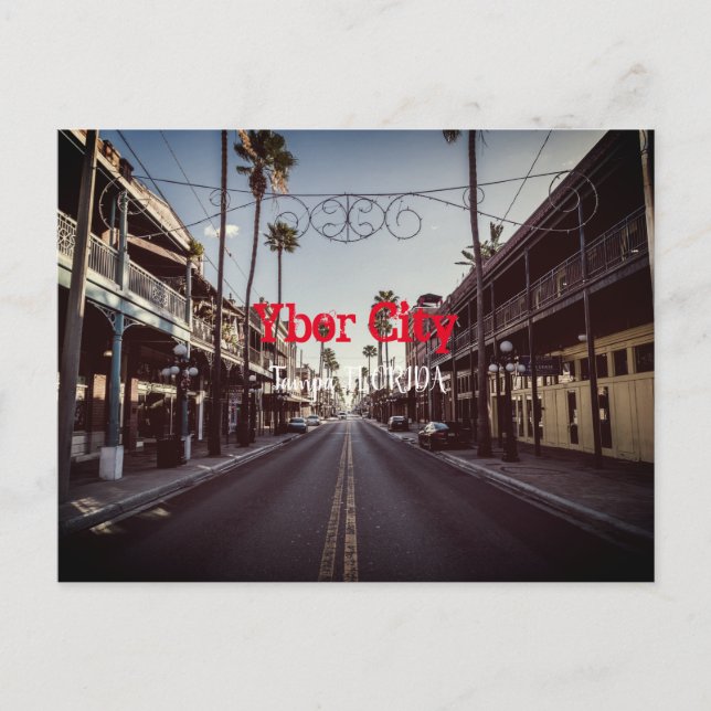 Carte Postale Ybor City, Tampa FLORIDE  (Devant)