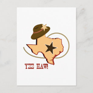 Carte Postale Yee Haw !