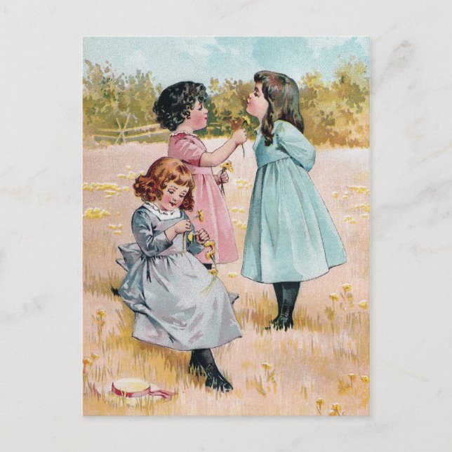 Carte Postale Yellow Glow on Chin signifie que vous aimez le beu (Devant)