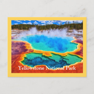 Carte postale Yellowstone