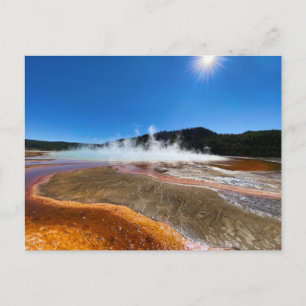 Carte postale Yellowstone Hot Springs