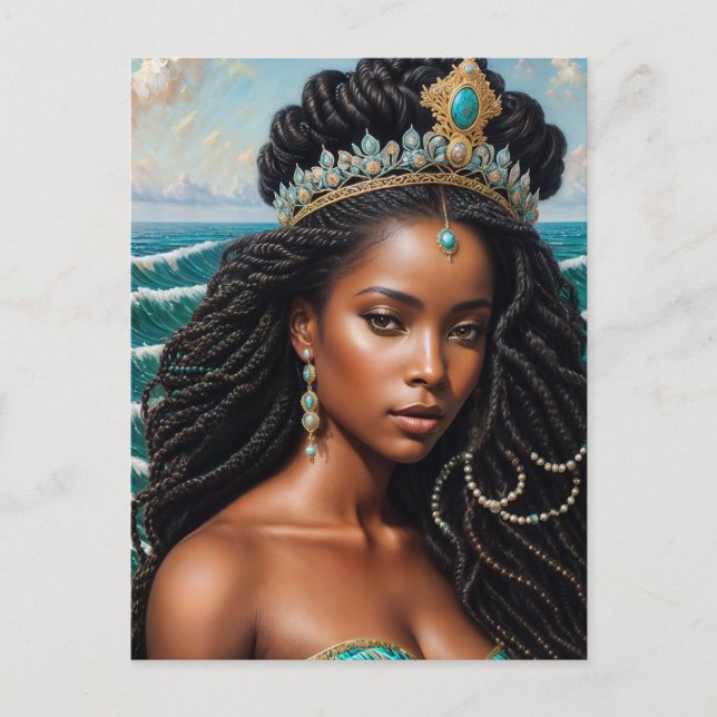 Carte Postale Yemaya Orisha Water Goddess (Devant)
