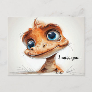 Carte Postale Yeux Curieux