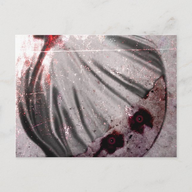 Carte Postale Yeux rouges (Devant)