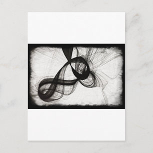 Carte Postale yin à yang