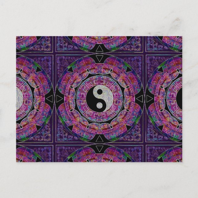 Carte Postale Yin Yang (Devant)