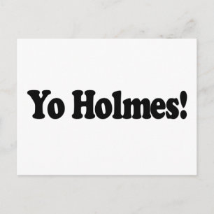 Carte Postale Yo Holmes