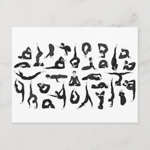 Carte Postale Yoga