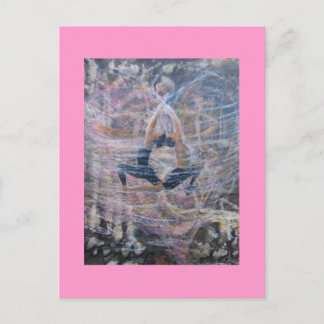 Carte postale yoga