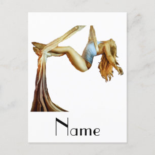 Carte Postale yoga aérien Thunder_Cove